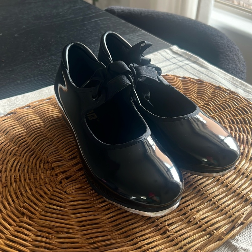 Balera Black Tap Shoes Toddler